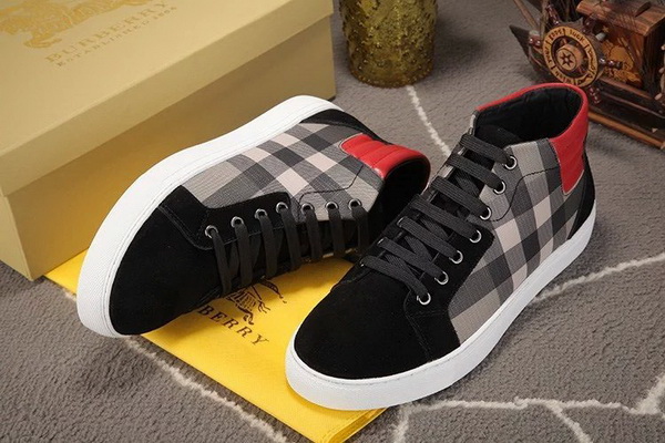 Burberry High-Top Fashion Men Shoes--012